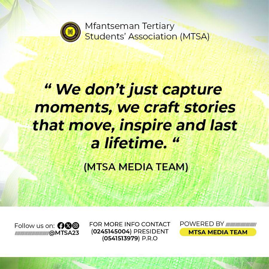 *🎬📸 MTSA MEDIA TEAM — WE BRING MOMENTS TO LIFE! 💫🎥✨*